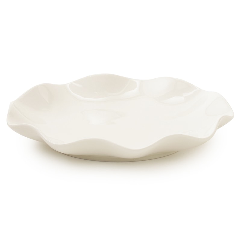 フェントン　ホブネイル　ホワイト　ラージフリルボウル ボウル IF フリルボウル WH【if Home】 の通販｜東京インテリア公式通販