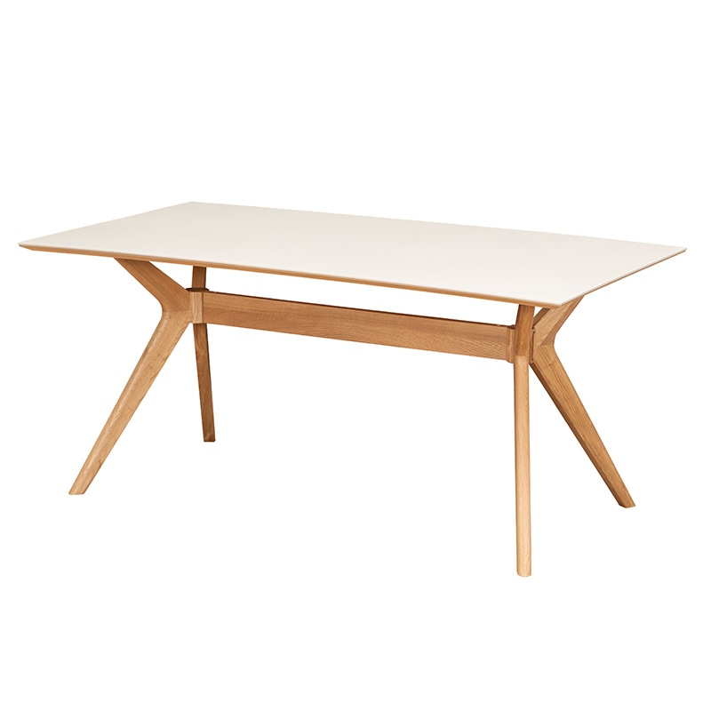 ダイニングテーブル WING 160DT LBE/OAK 【大型商品配送】 の通販