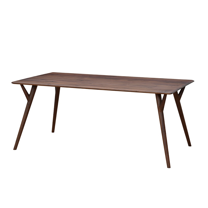 ダイニングテーブル（if NEST）Lilly 165DT ウォールナット【大型商品