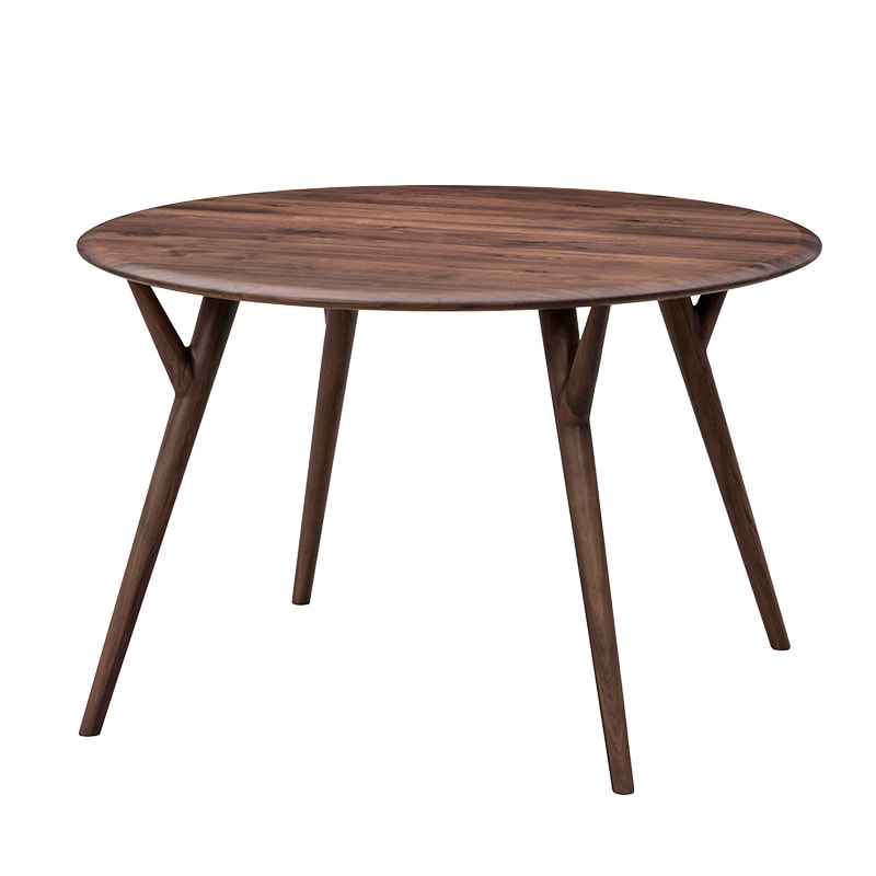 ダイニングテーブル（if NEST）Lilly2 110丸DT レッドオーク【大型商品