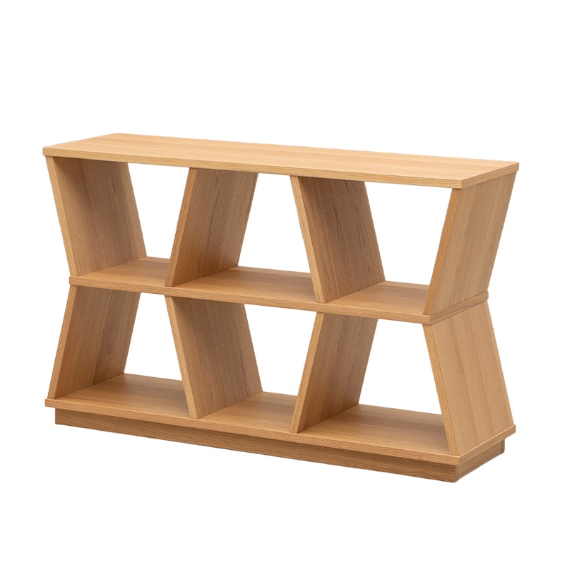 シェルフ HIVE 127ローシェルフ OAK NA【大型商品配送】の通販｜東京