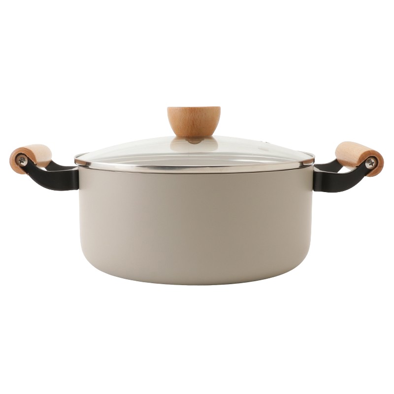 両手鍋 セラミール深型両手鍋20cm 【ガス・IH対応】 の通販｜東京