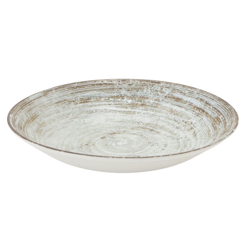 深皿 渦 7寸深皿 茶の通販｜東京インテリア公式通販