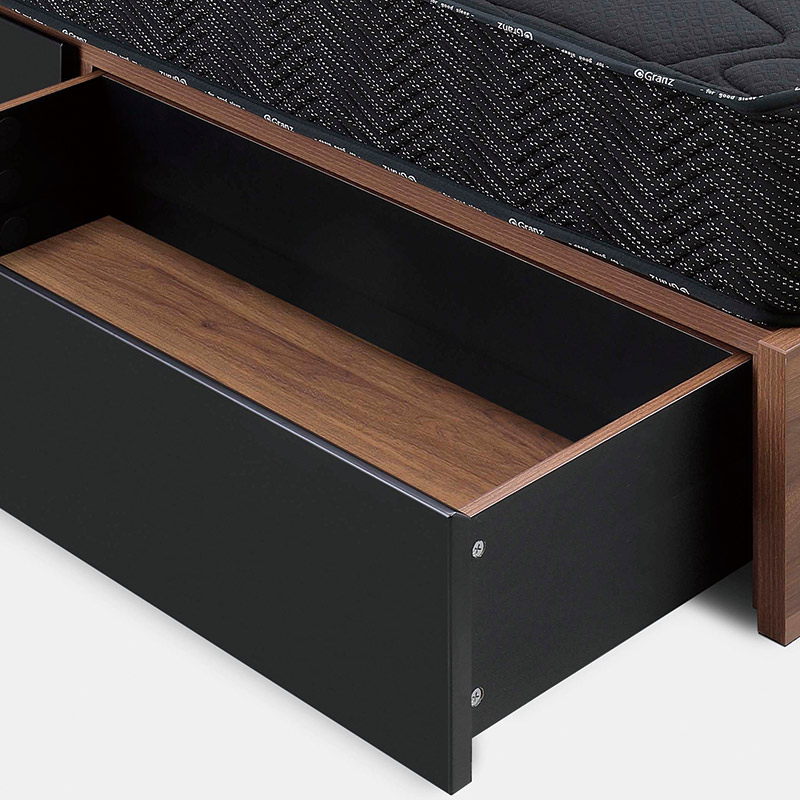 ベッドフレーム コンチェ BR【大型商品配送】※3サイズ有の通販｜東京