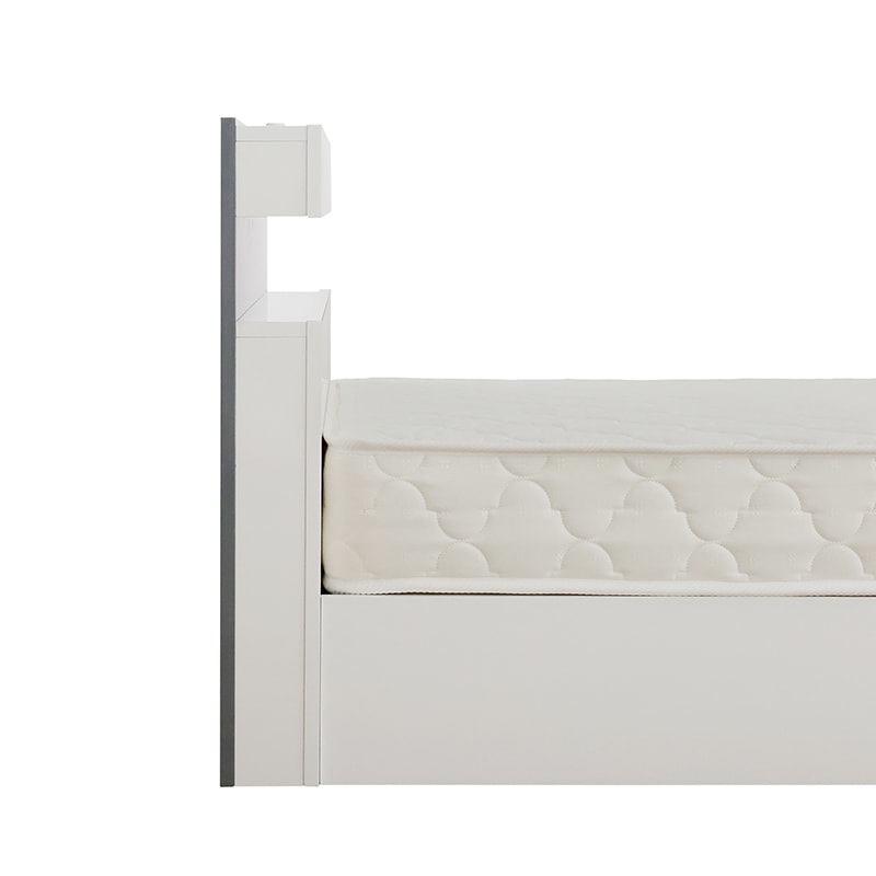 ベッドフレーム NライムBOX WH【大型商品配送】の通販｜東京インテリア