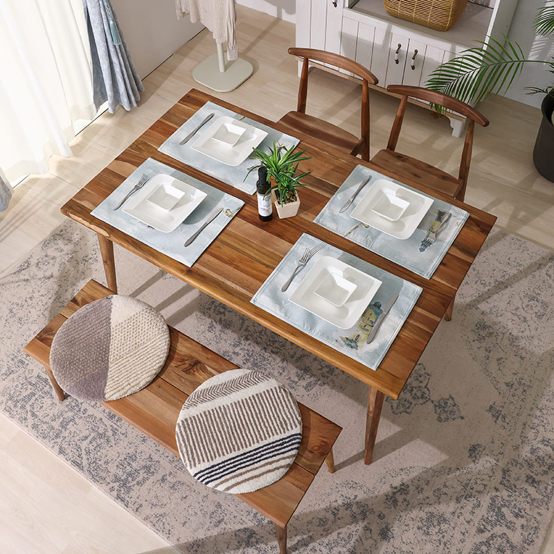 ダイニングテーブル サンディエゴ 135DT VT-NA【大型商品配送】◇の