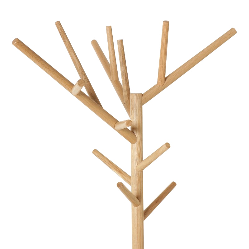 ポールハンガー アントラー OAK NA/BK【大型商品配送】の通販｜東京