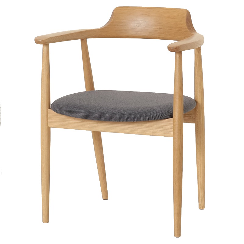 店舗同時販売中】 ユートップ タモ材 ダイニング5点セット 回転チェア