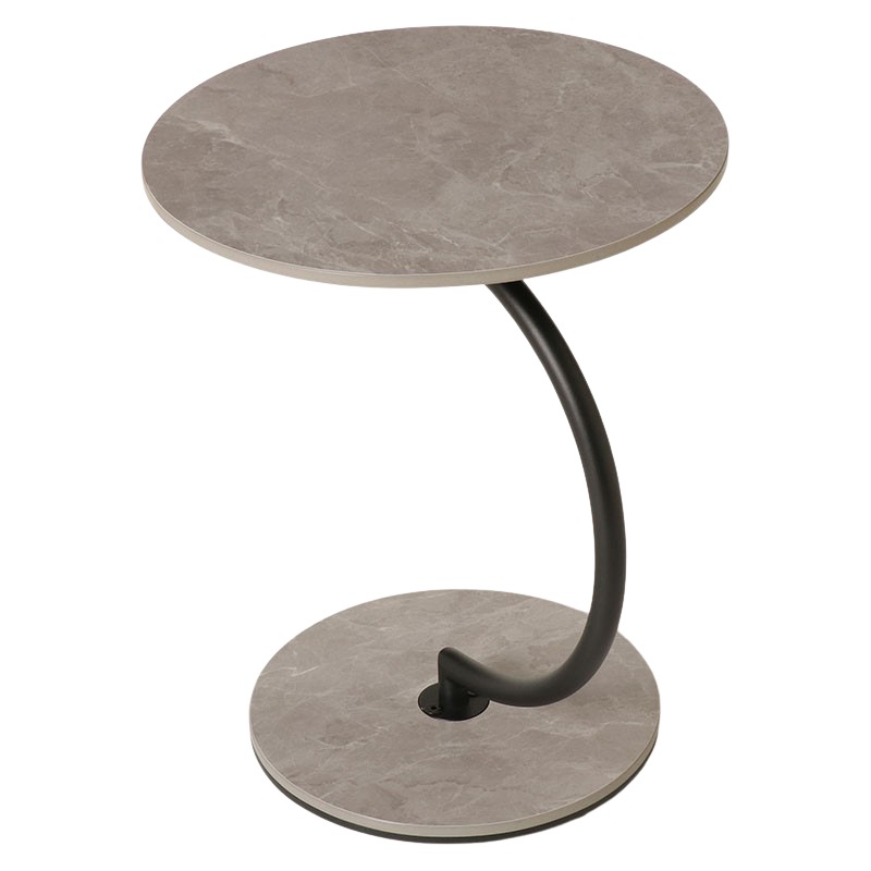 サイドテーブル アズール 45ST コーラルグレイ 【大型商品配送】の通販