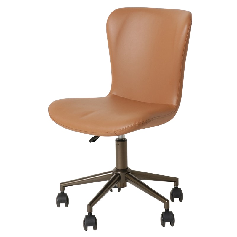 キャスターチェア WDT-BR トロン ブラウン 【お客様組立商品】の通販