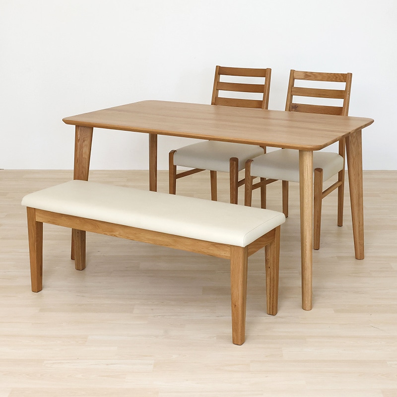 ダイニング4点セット（if NEST）テーブル VICTORIA2 135DT+ チェア