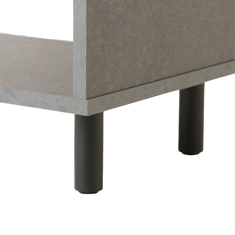 デスク3点セット IF ボルトEZ（机・棚・ワゴン） SW/BK【if Home