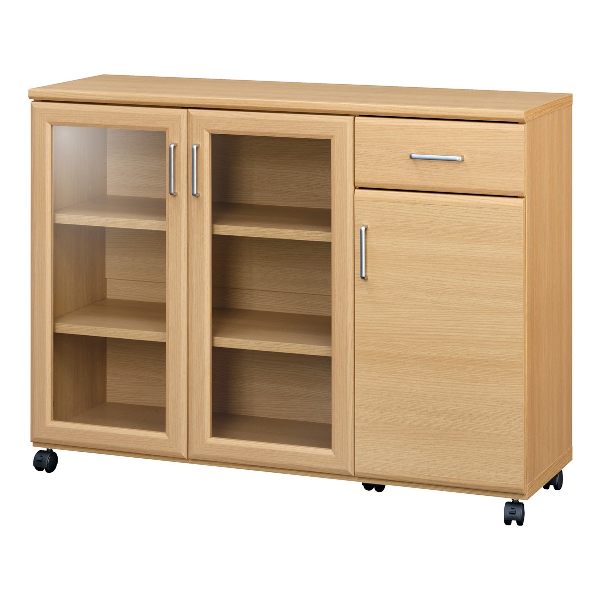 カウンターワゴン ベアルモ BRM-8511CW 白井産業 【お客様組立商品