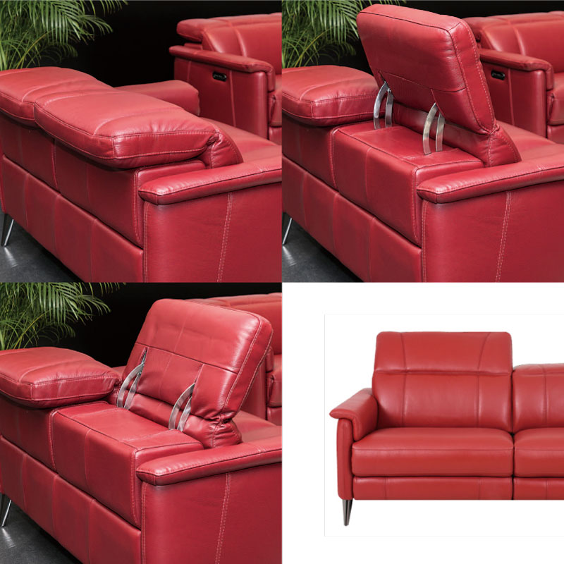 東京インテリア レザー リクライニングソファー