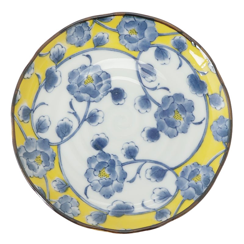 取皿 黄牡丹 5寸皿の通販｜東京インテリア公式通販