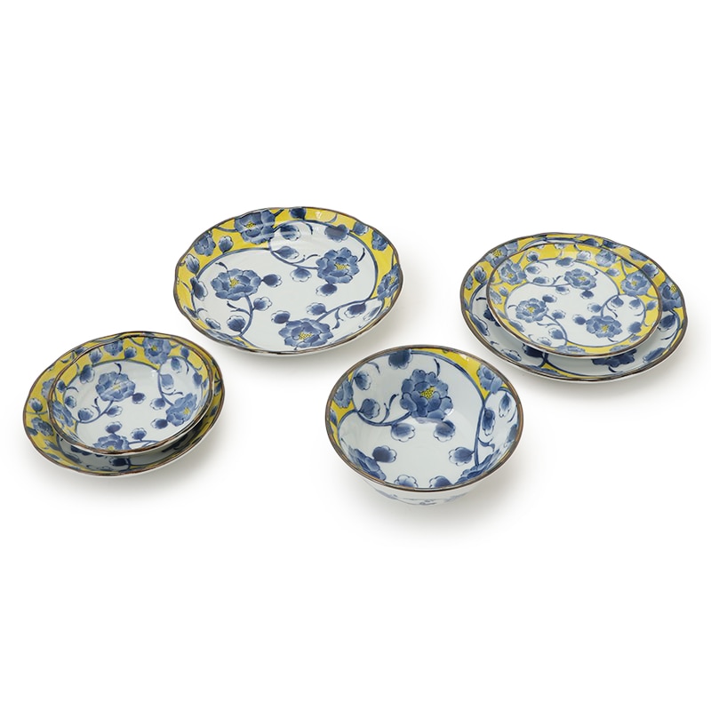 取皿 黄牡丹 5寸皿の通販｜東京インテリア公式通販