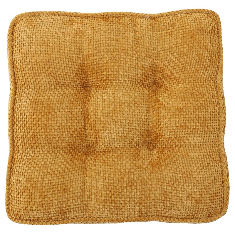 シェニールダイニングシートクッション　RD 4枚セット ホームコーディ シェニールジャカード織 シートクッション | イオン