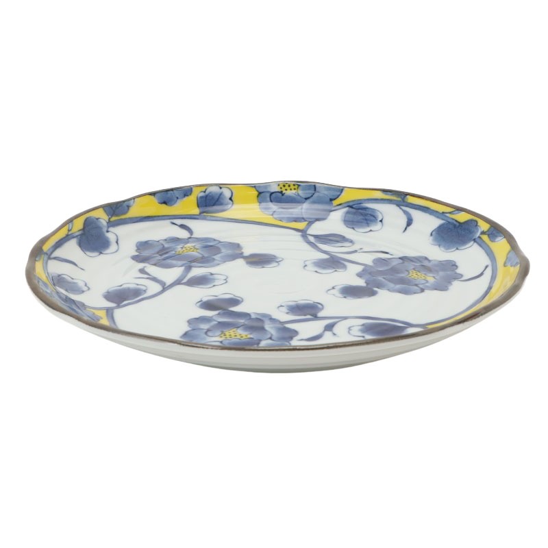 皿 黄牡丹 7寸皿の通販｜東京インテリア公式通販