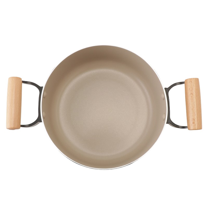 両手鍋 スプル 深型両手鍋22cm BE【ガス・IH対応】 の通販｜東京