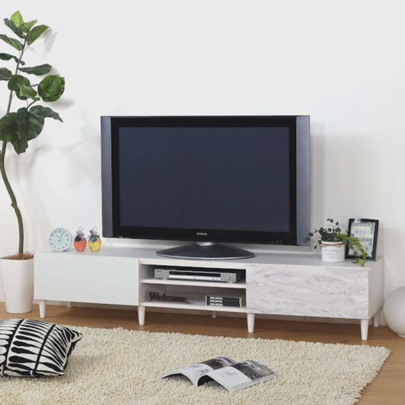 ローボード IF マルモレッタ MRM-3518H WH 白井産業【お客様組立商品