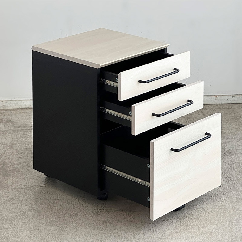 ナカキン　アンダーデスクワゴン　ロータイプ　UDW-19L ナカキン アンダーデスクワゴン ロータイプ UDW-19L FSW-8607WG