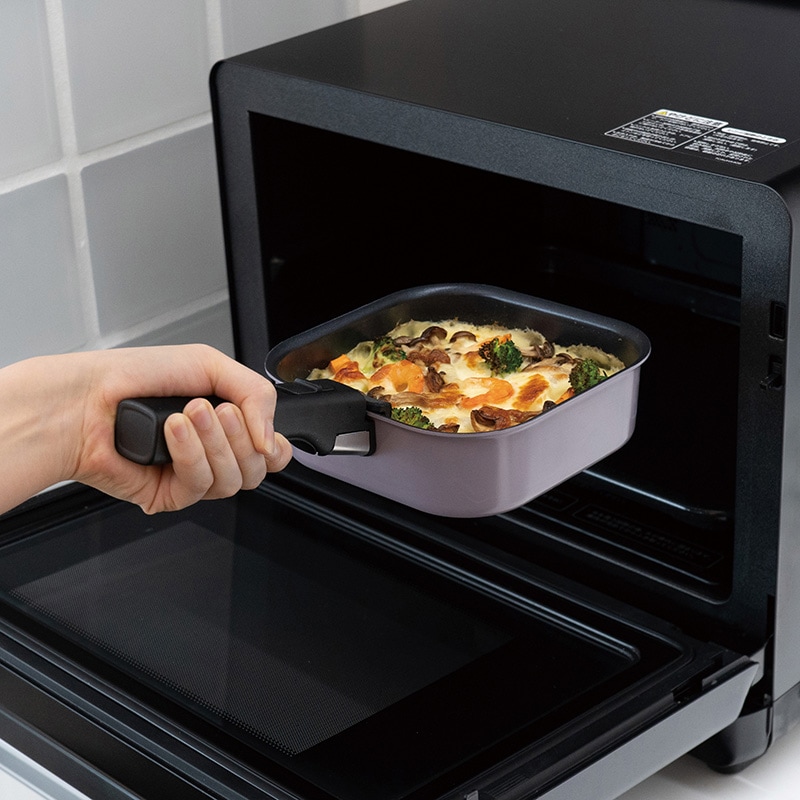 着脱鍋セット レイクメイト角形4点セット16cm【ガス・IH対応】の通販