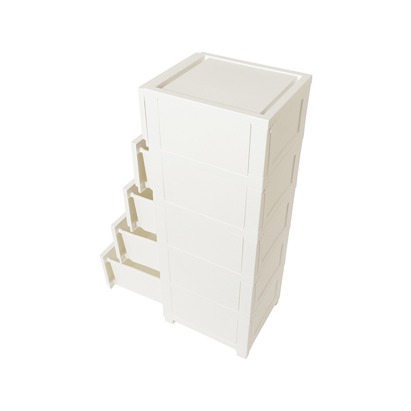 PCチェスト 壁付デコニーシーヴォ5段 WH の通販｜東京インテリア公式通販