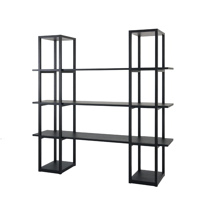 東京インテリア シェルフ ハイシェルフ FIKA TJH-160 MBK【大型商品配送】※納期4週間～の通販