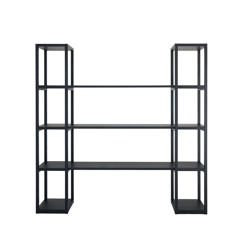 東京インテリア シェルフ ハイシェルフ FIKA TJH-160 MBK【大型商品配送】※納期4週間～の通販