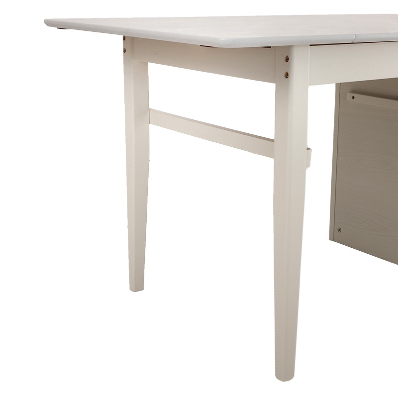 ダイニング4点セット 伸長テーブル CALM4 90EXTMHY/M-LGY + 回転チェア