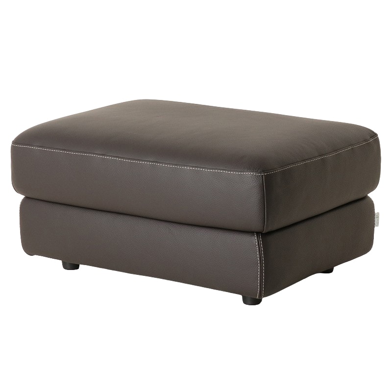 カリメロさん専用】ダークブラウン 合皮オットマン オットマン