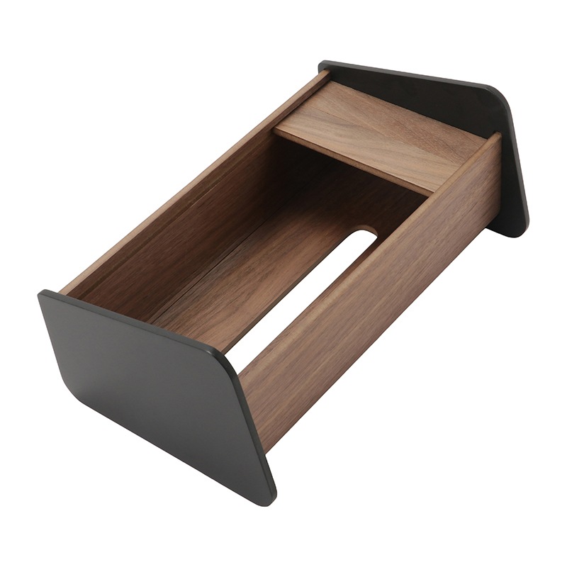 [即購入OK] ブビンガ杢　上蓋式ティッシュBOX 中サイズ　無垢材　新品未使用 即購入OK] ブビンガ杢 上蓋式ティッシュBOX 中サイズ 無垢材 新品未