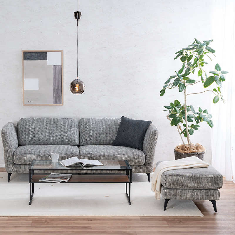 オットマン モナ FS BK H5709-20【大型商品配送】 ※納期45日～の通販