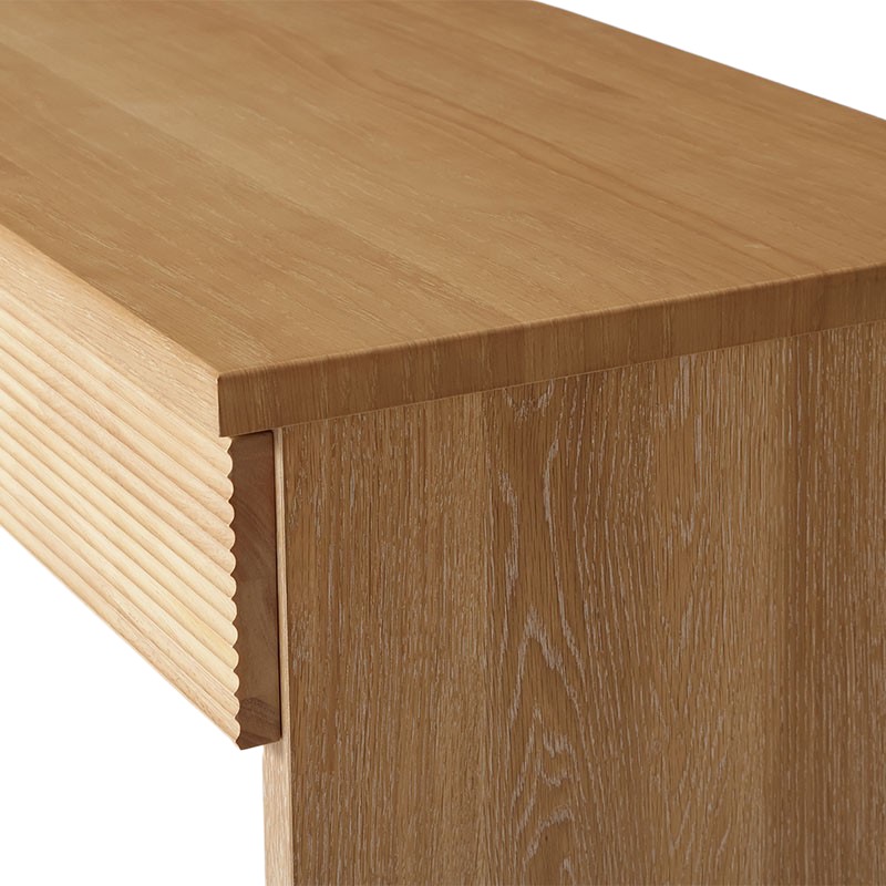 リビングテーブル ヴァンス 100LT WH 【大型商品配送】の通販｜東京