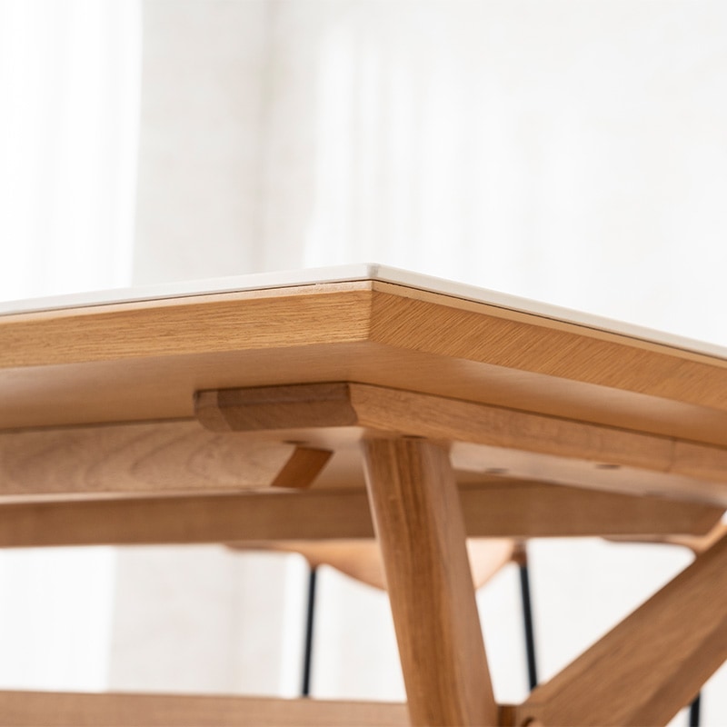 ダイニング5点セット WING 160DT LBE/OAK+KITE OAK/BK※セット・単品有