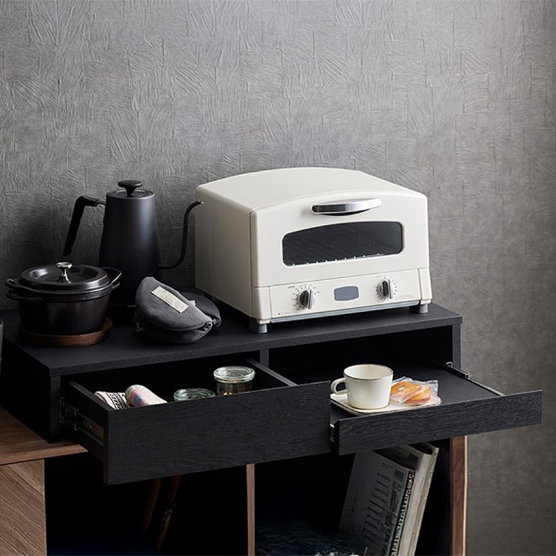 レンジ下トレー RDS-0280SL-BK レンジ下トレー ルーデフト RDS-0280SLの通販｜東京インテリア公式通販