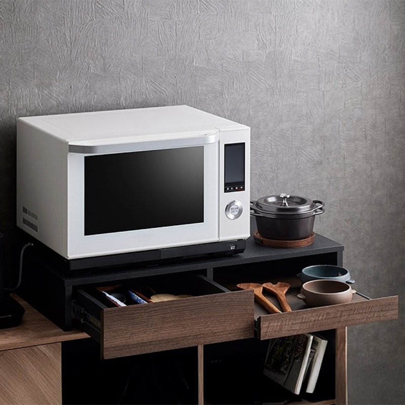 レンジ下トレー RDS-0280SL-BK レンジ下トレー ルーデフト RDS-0280SLの通販｜東京インテリア公式通販