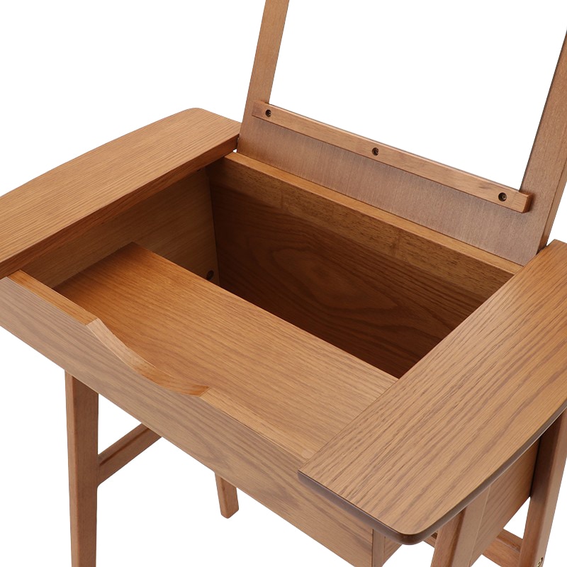 ドレッサー M-3647 スツール付き BR【お客様組立商品】 の通販｜東京