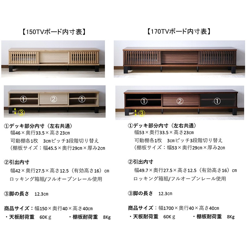 ローボード イブキTVB ※2カラー/2サイズ有【大型商品配送】の通販