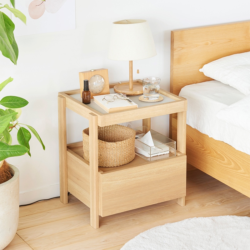 サイドテーブル チルフィル CHI-5045H 白井産業【お客様組立品