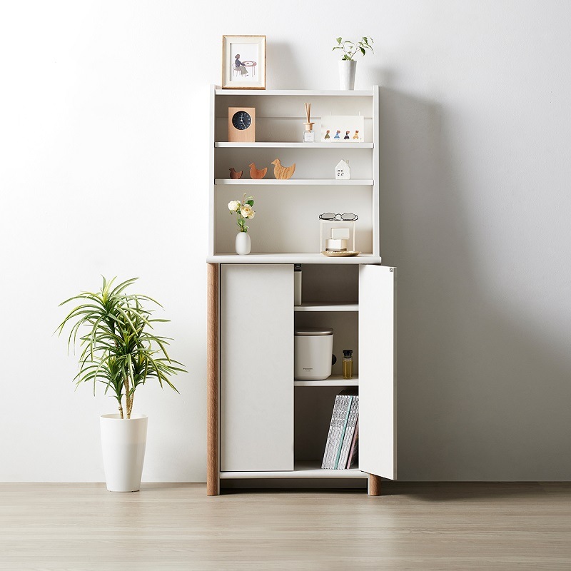 シェルフ ノアン-NOC-1460SH-WH【お客様組立商品】の通販｜東京