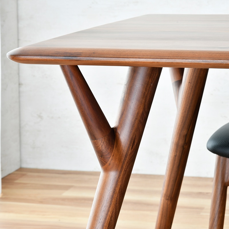 ダイニングテーブル（if NEST）Lilly 165DT ウォールナット【大型商品