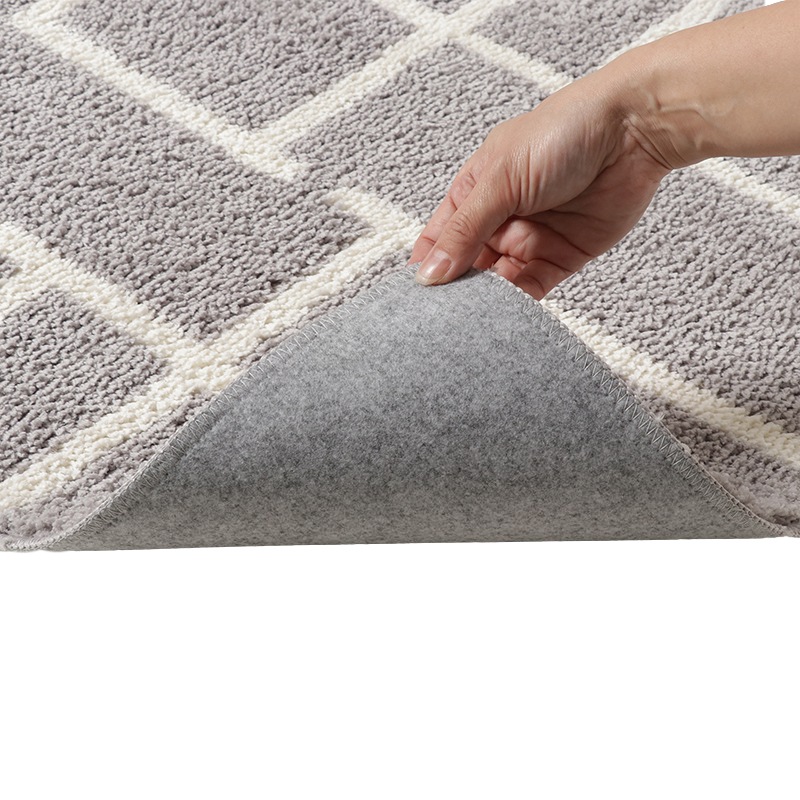 丸洗いできるラグ IF ターン GY ※3サイズ有【床暖・ホットカーペット