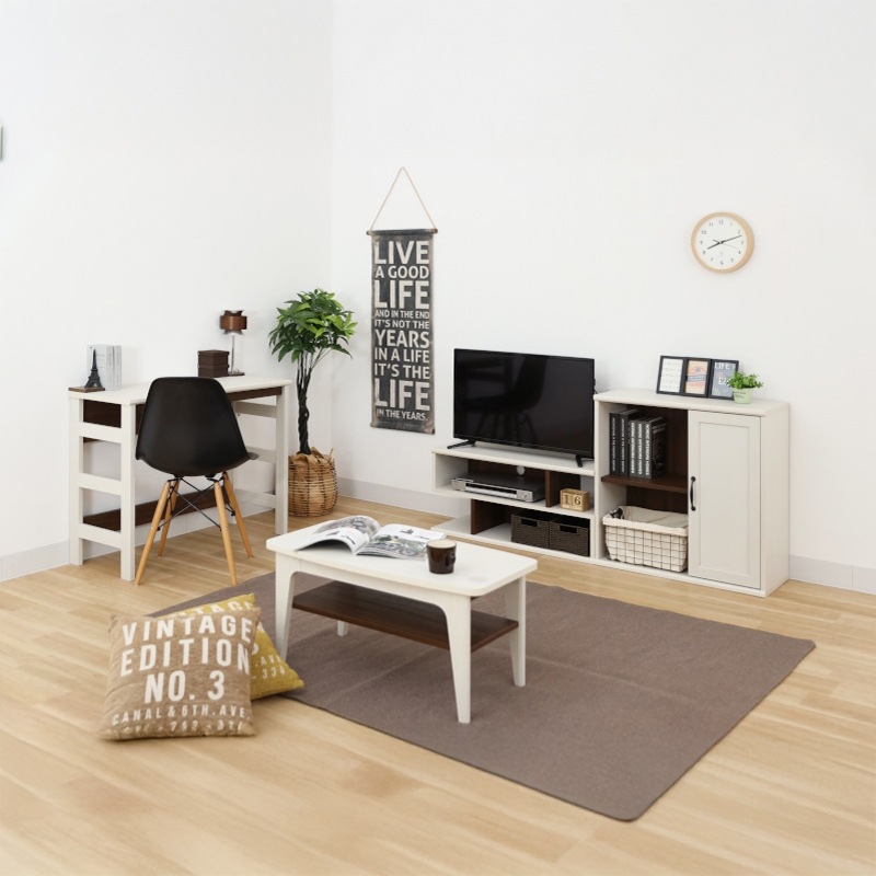 ローボード ネオリーブ IF NLI-4085 白井産業【お客様組立商品】の通販