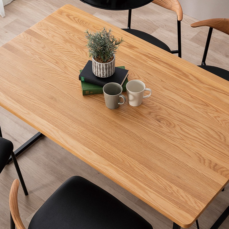 ダイニング5点セット テーブル（if NEST）SAMANTHA NEO2 135TOP OAK+脚