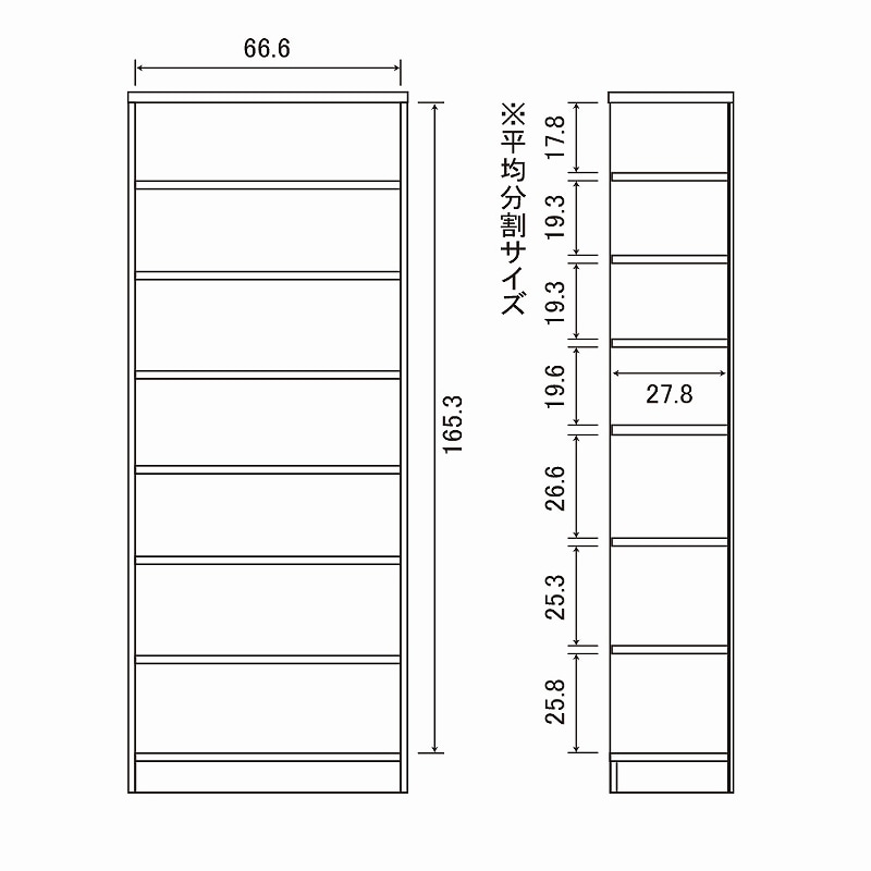 お客様組立商品】オープンラック エースラック/カラーラック AR1870