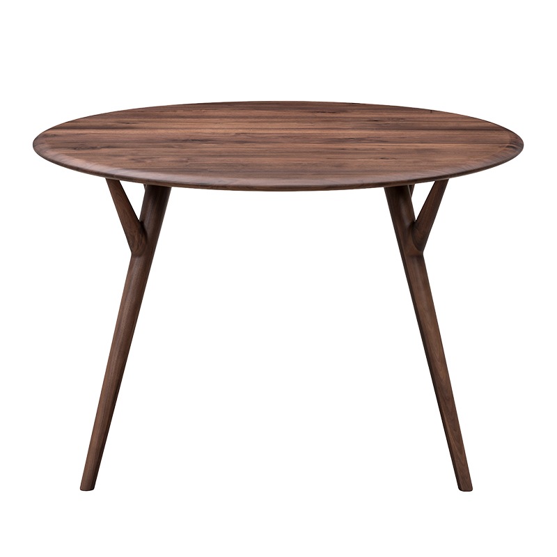 ダイニングテーブル（if NEST）Lilly 110丸DT ウォールナット【大型