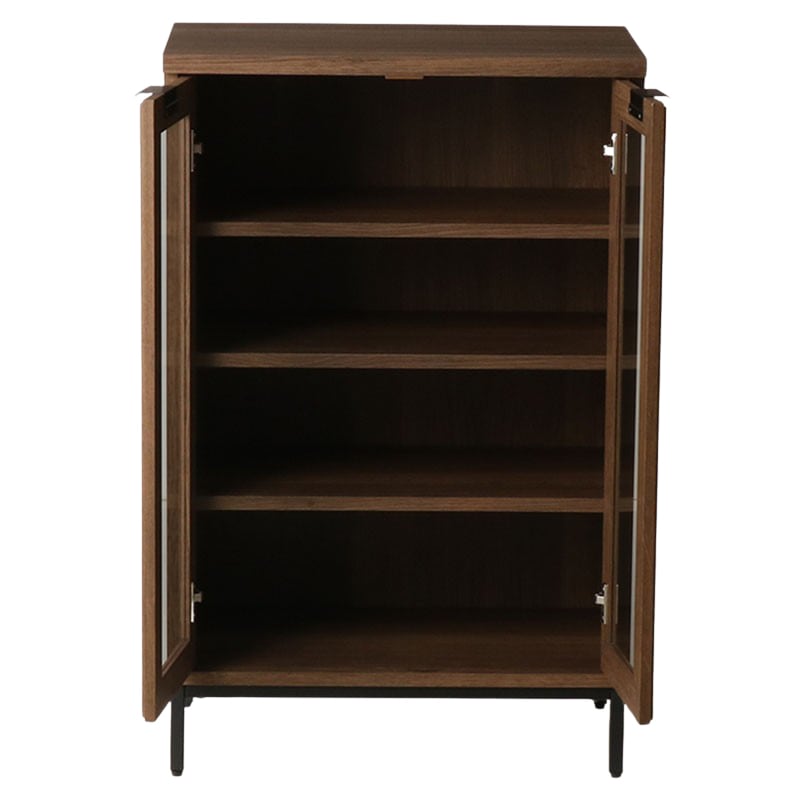 キャビネット IF IMPACT IP-60CB ブラウンオーク【お客様組立商品】の