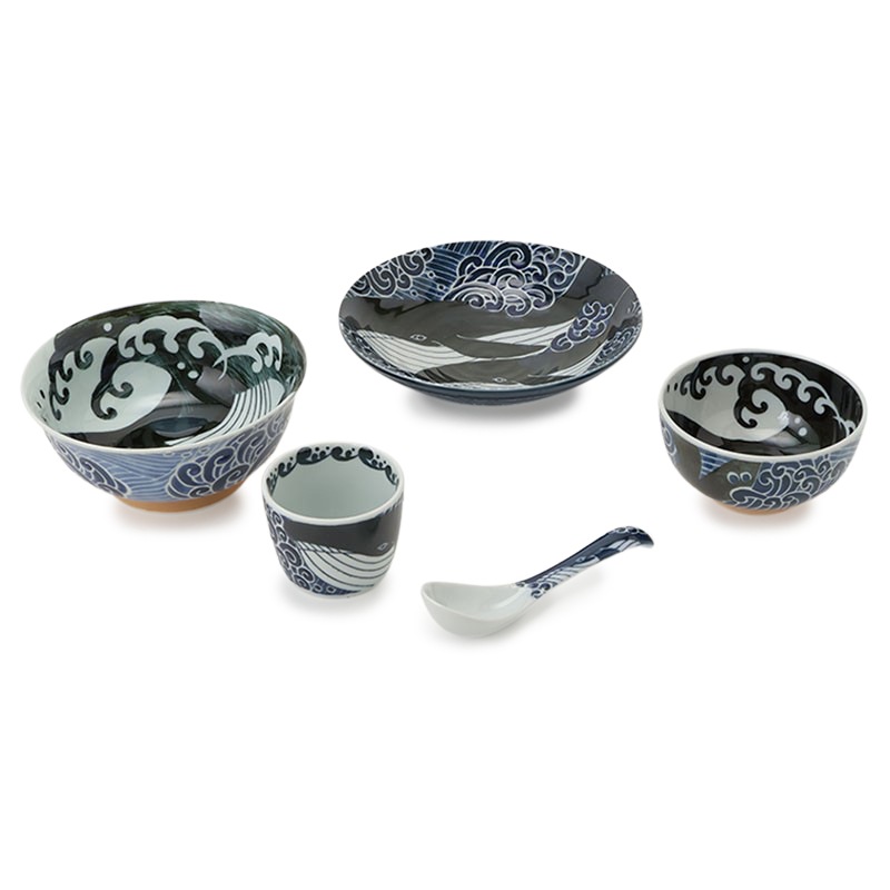 どんぶり MU79768 白波くじらの通販｜東京インテリア公式通販