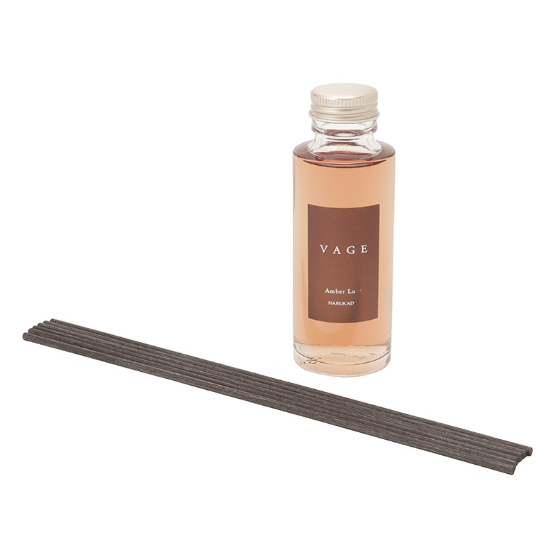 【数量限定】VAGE リードディフューザー 180ml アンバーリュクス ＋ オ Amazon.co.jp: 晴香堂 VAGE(バーグ) リードディフューザー ルーム